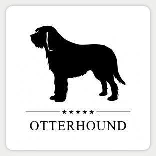 Otterhound Black Silhouette Sticker